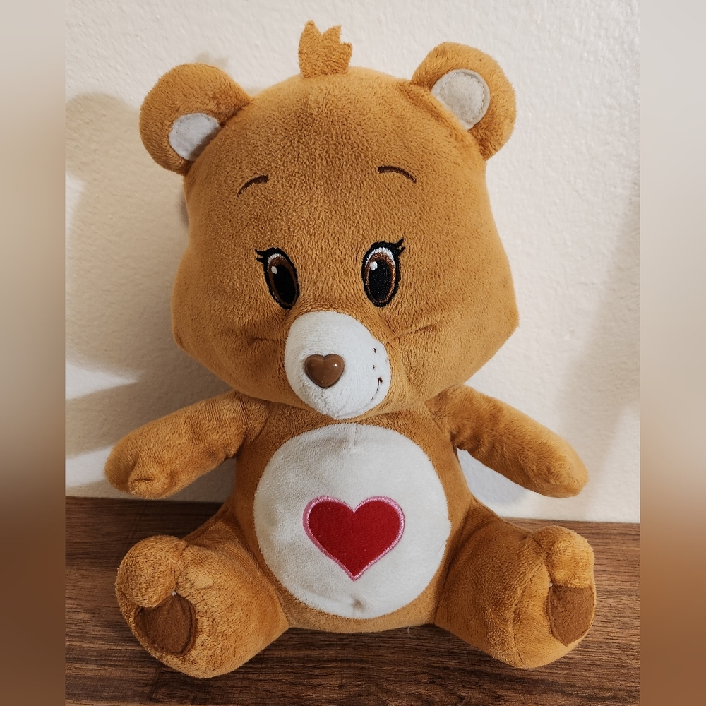 Kellytoy Tan Teddy Bear with Red Heart